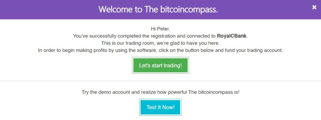 bitcoin compass success