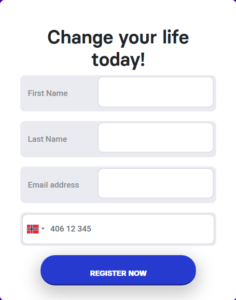 gemini signup box