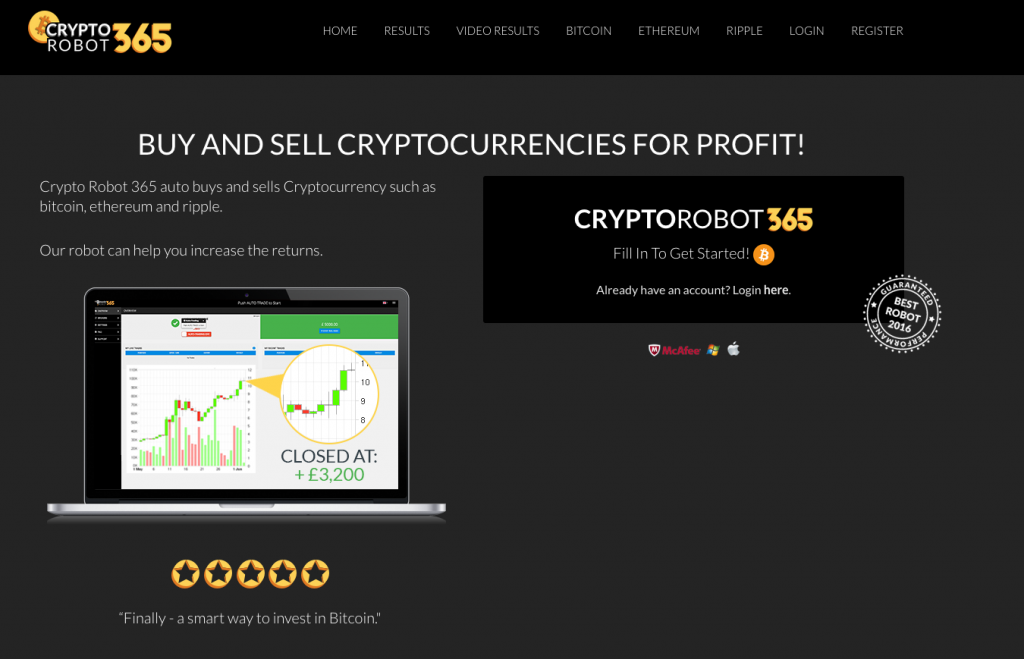 Crypto Robot 365 Test Crypto Robot 365 Test