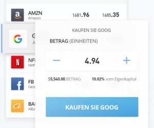 eToro Handel