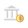 Market Order Bank Geld Icon