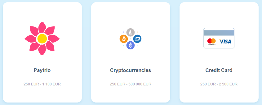 BitSignal Einzahlung