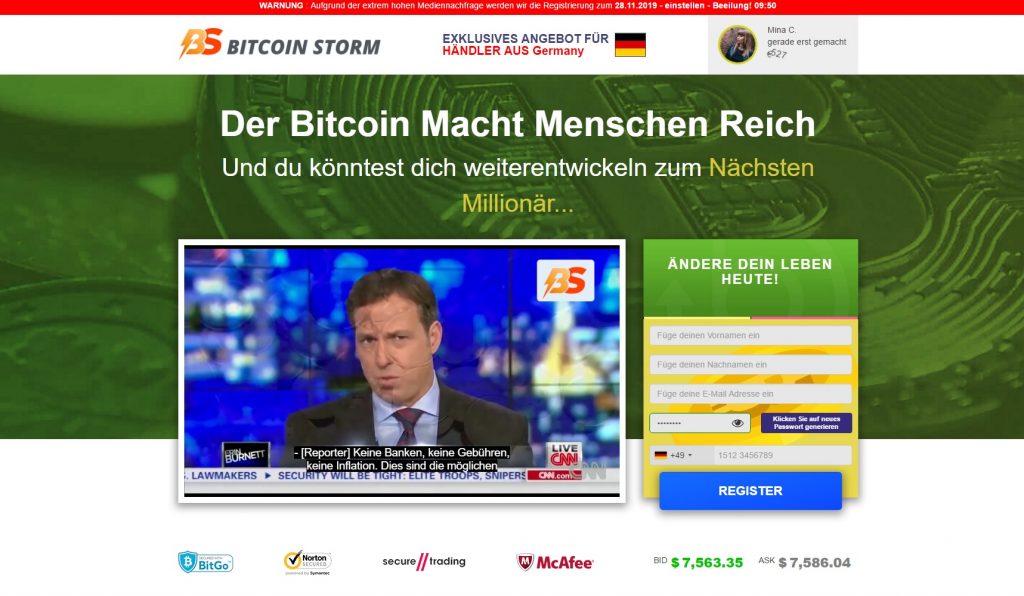 Bitcoin-Storm-Homepage